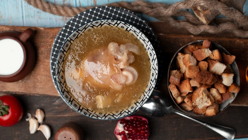 caldo de osso