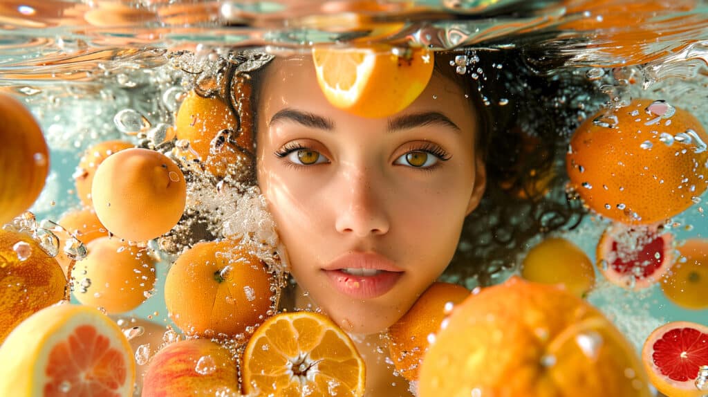 Colágeno com vitamina C