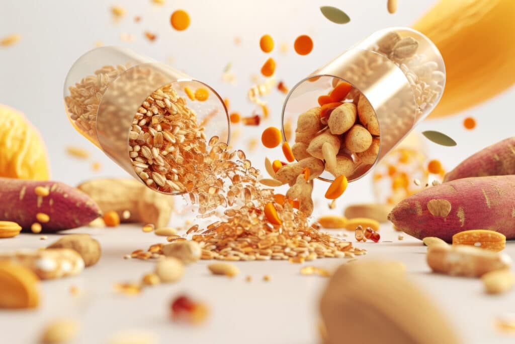 Controle glicêmico com fibra