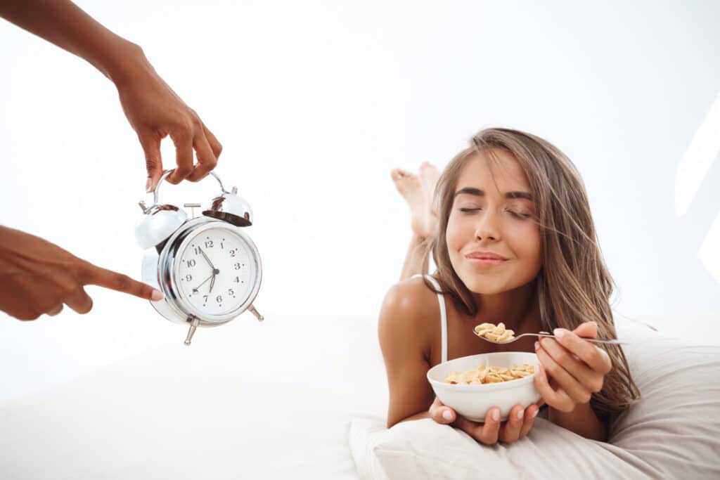 nutrição e sono