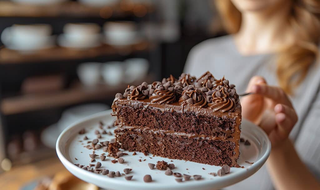 Receita de bolo fit de chocolate