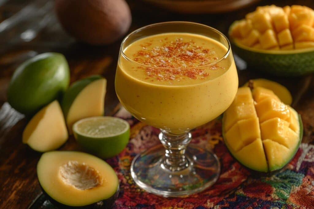 receita de vitamina de manga